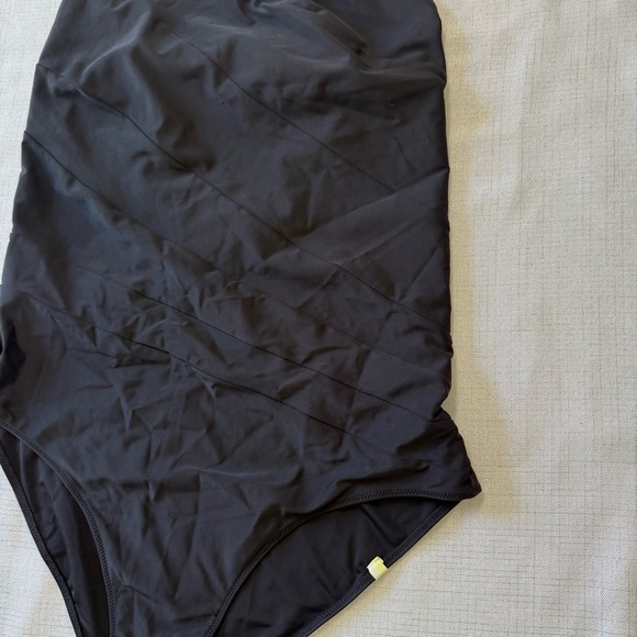 Summersalt The Sidestroke Solid Black Women's Size 16 Vacation Beach Resortwear - Picture 4 of 9